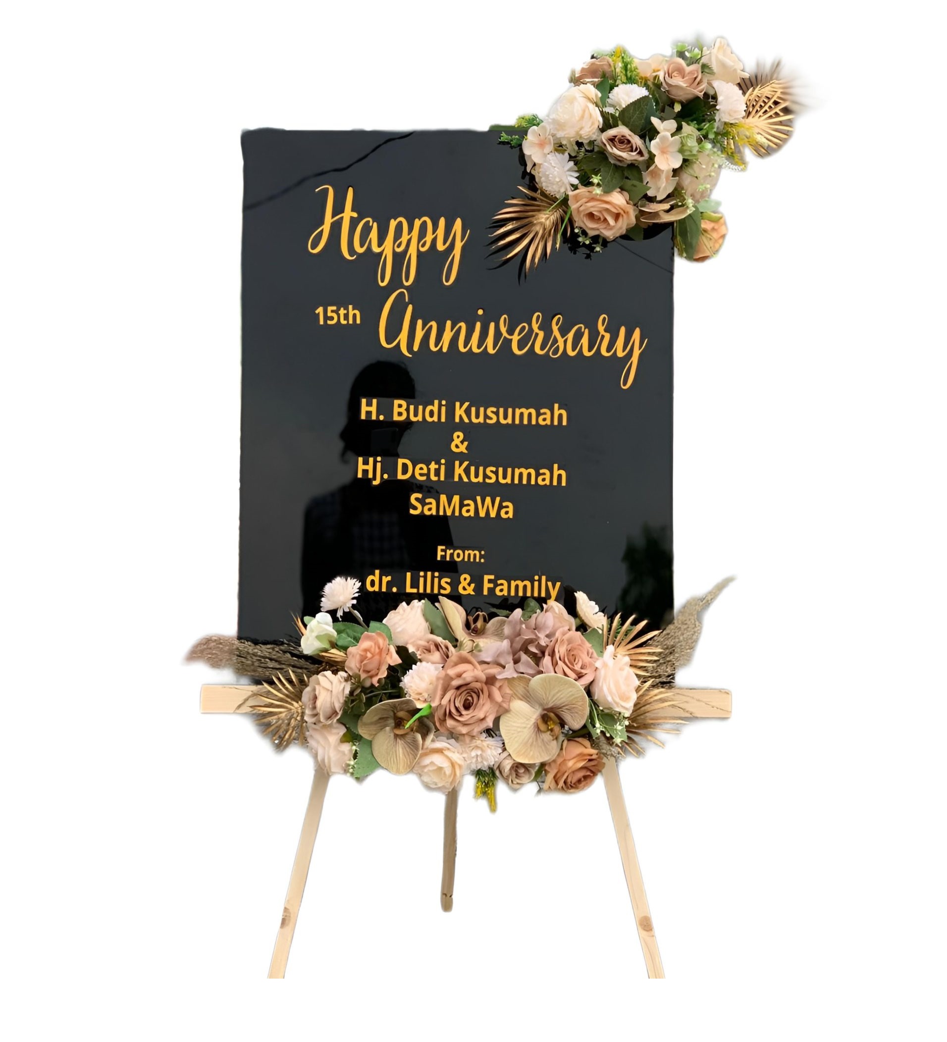 Papan Bunga Akrilik Dumbo Raya